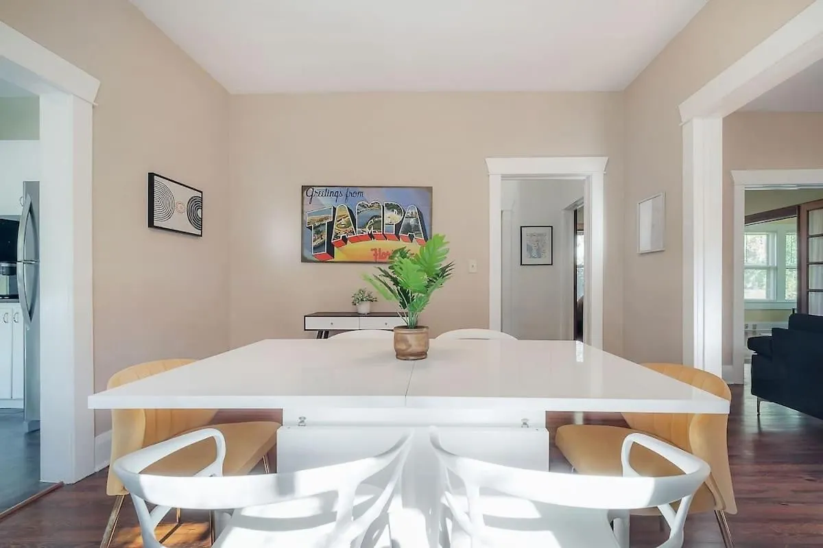 Сasa de vacaciones Historic & Cozy Bungalow By Downtown Tampa